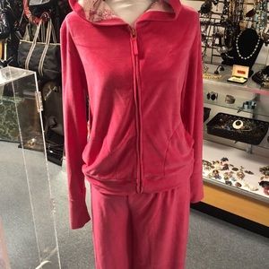 Pink sweatsuit